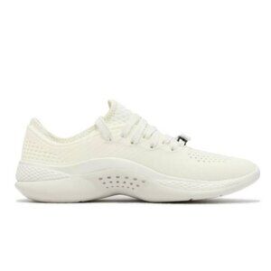 Crocs Literide 360 Pacer Sneakers Womens 11 Ivory White Lightweight Casual Shoes